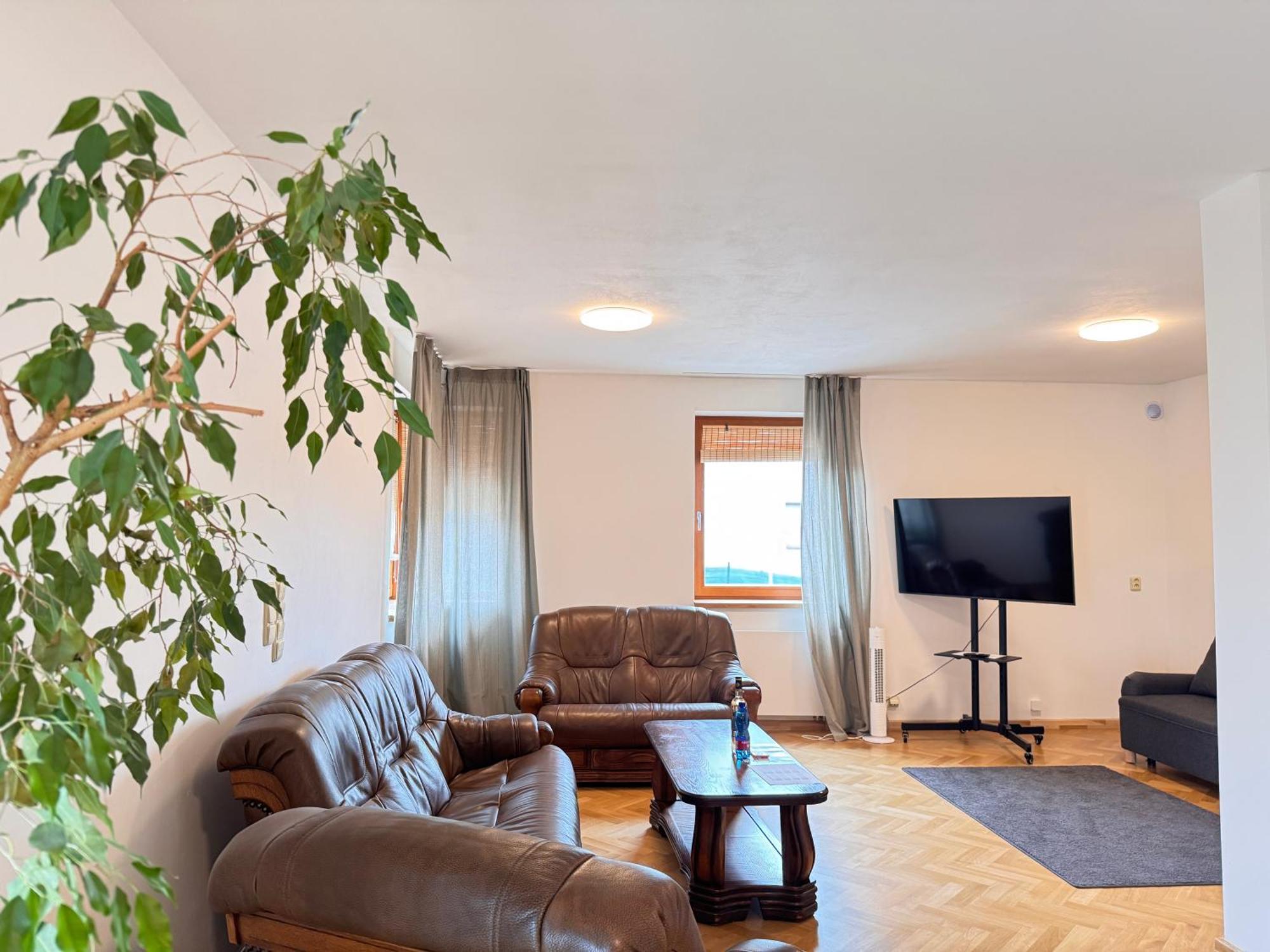 Familyvilla, New 4 Luxury Big Apartments, Parking Prag Exterior foto