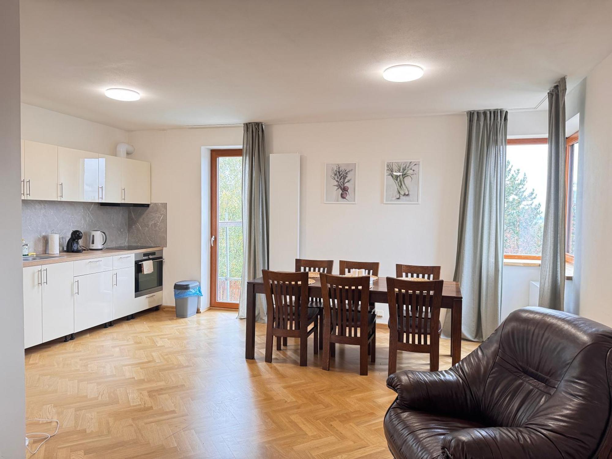 Familyvilla, New 4 Luxury Big Apartments, Parking Prag Exterior foto