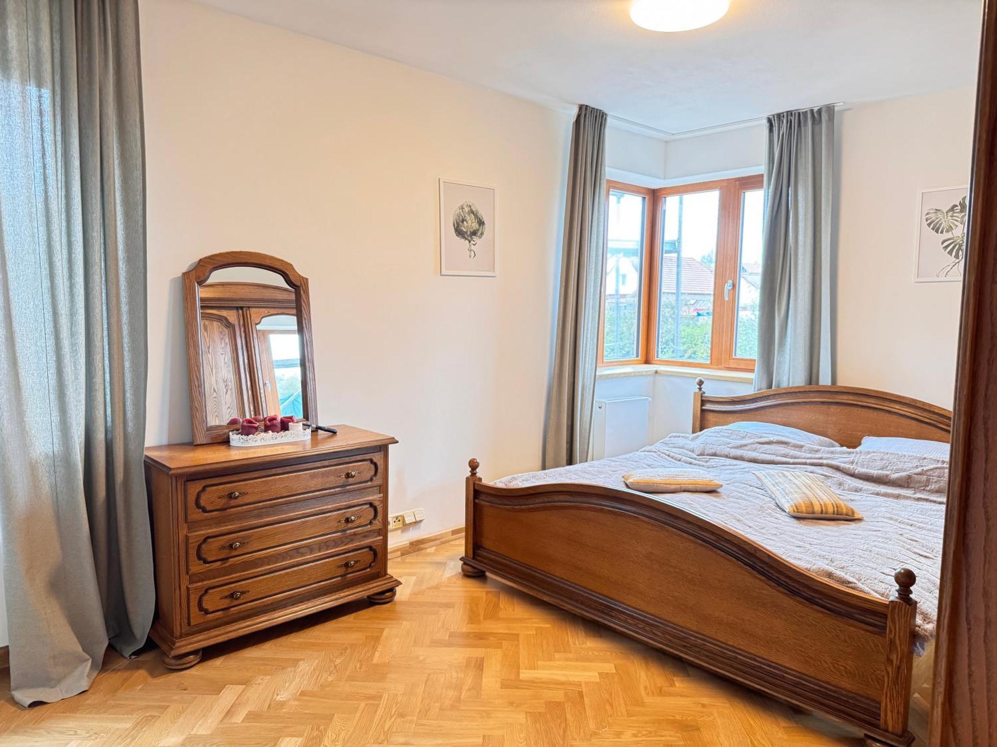 Familyvilla, New 4 Luxury Big Apartments, Parking Prag Exterior foto