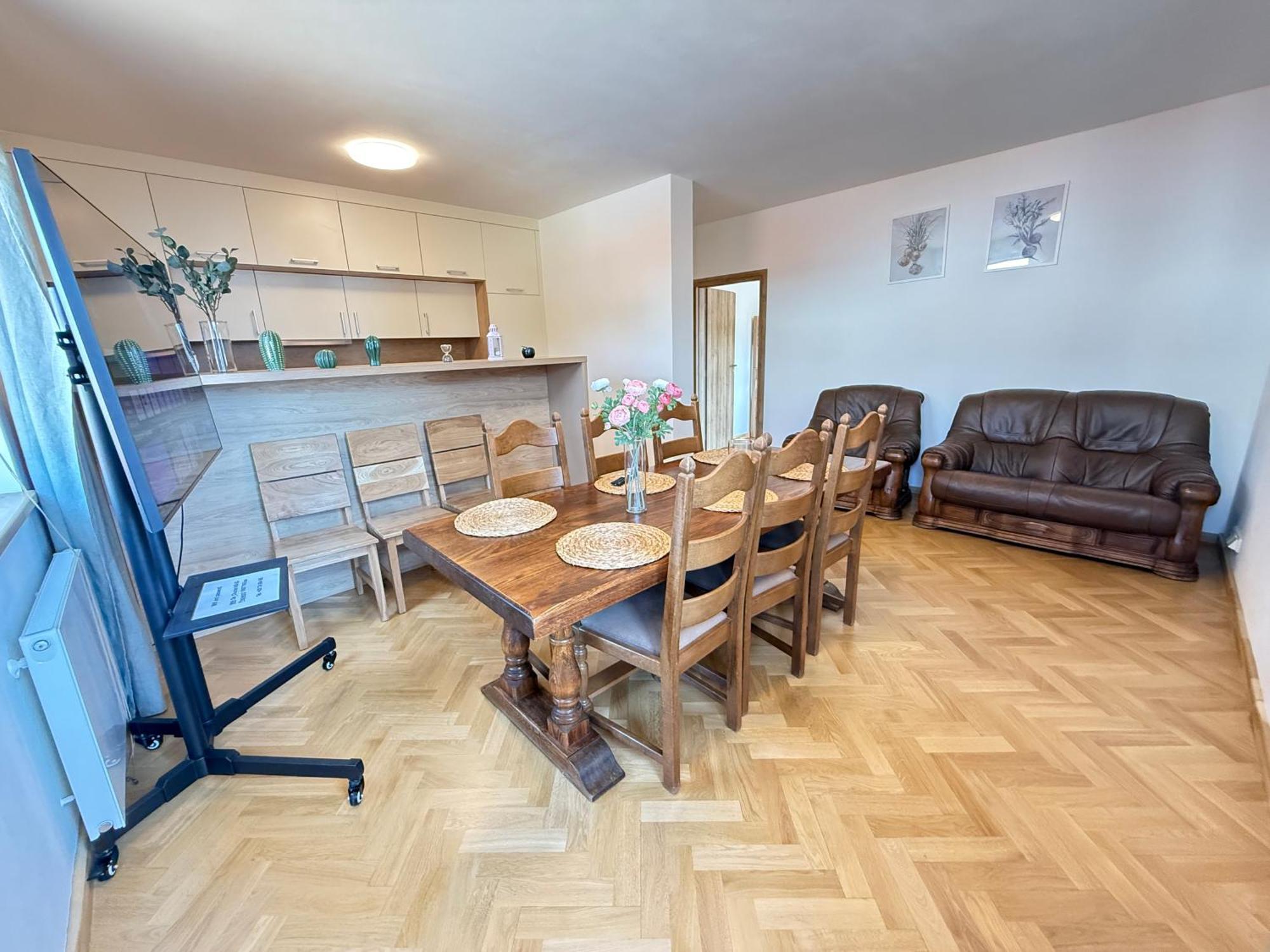 Familyvilla, New 4 Luxury Big Apartments, Parking Prag Exterior foto