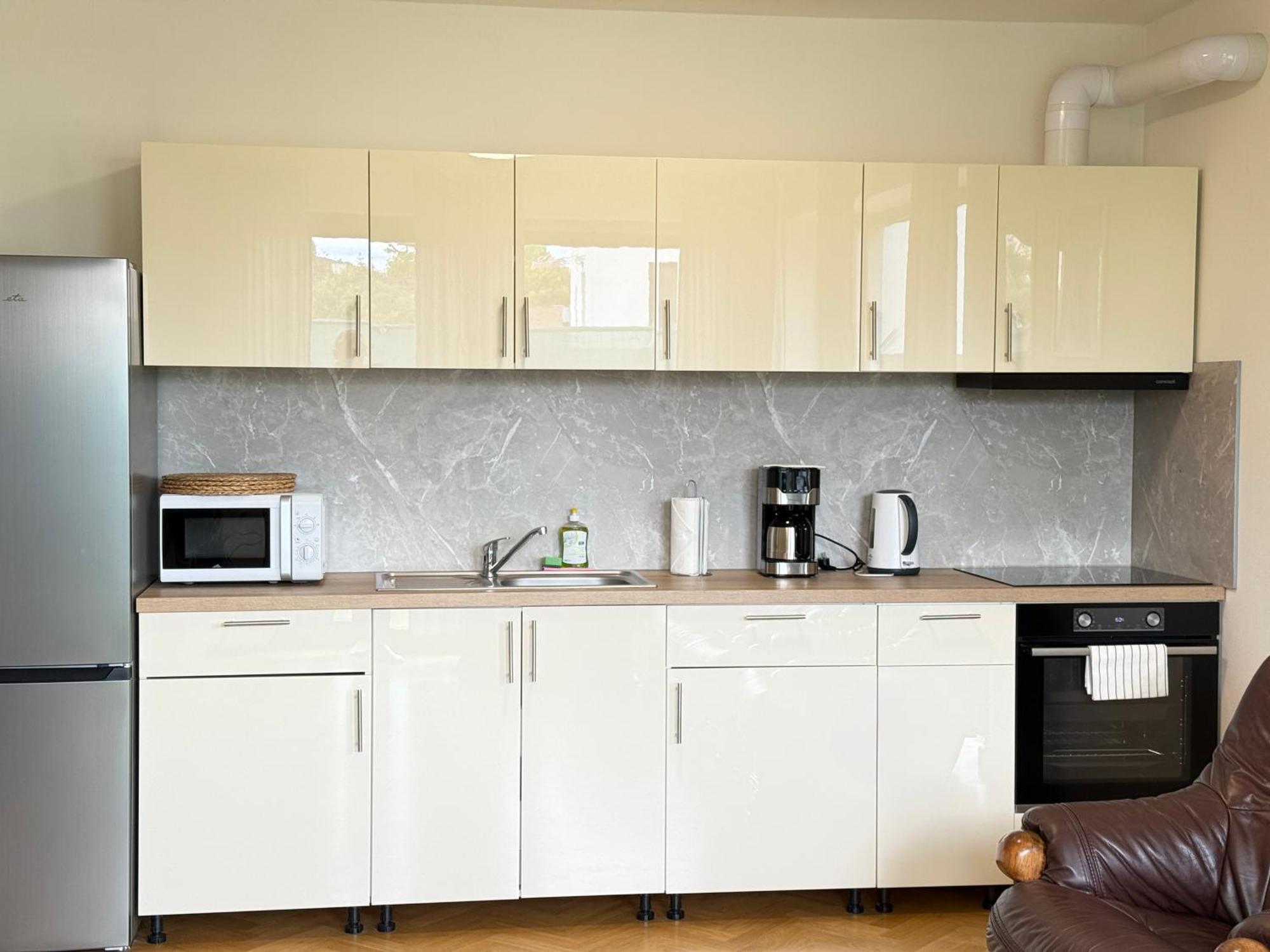 Familyvilla, New 4 Luxury Big Apartments, Parking Prag Exterior foto